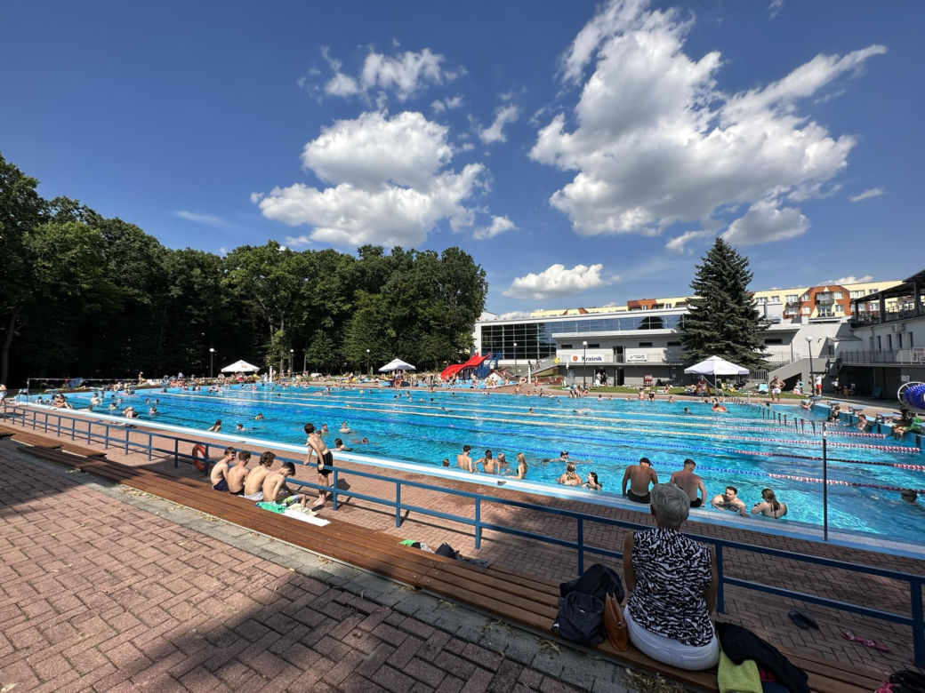 Odkryty basen w Kraśniku