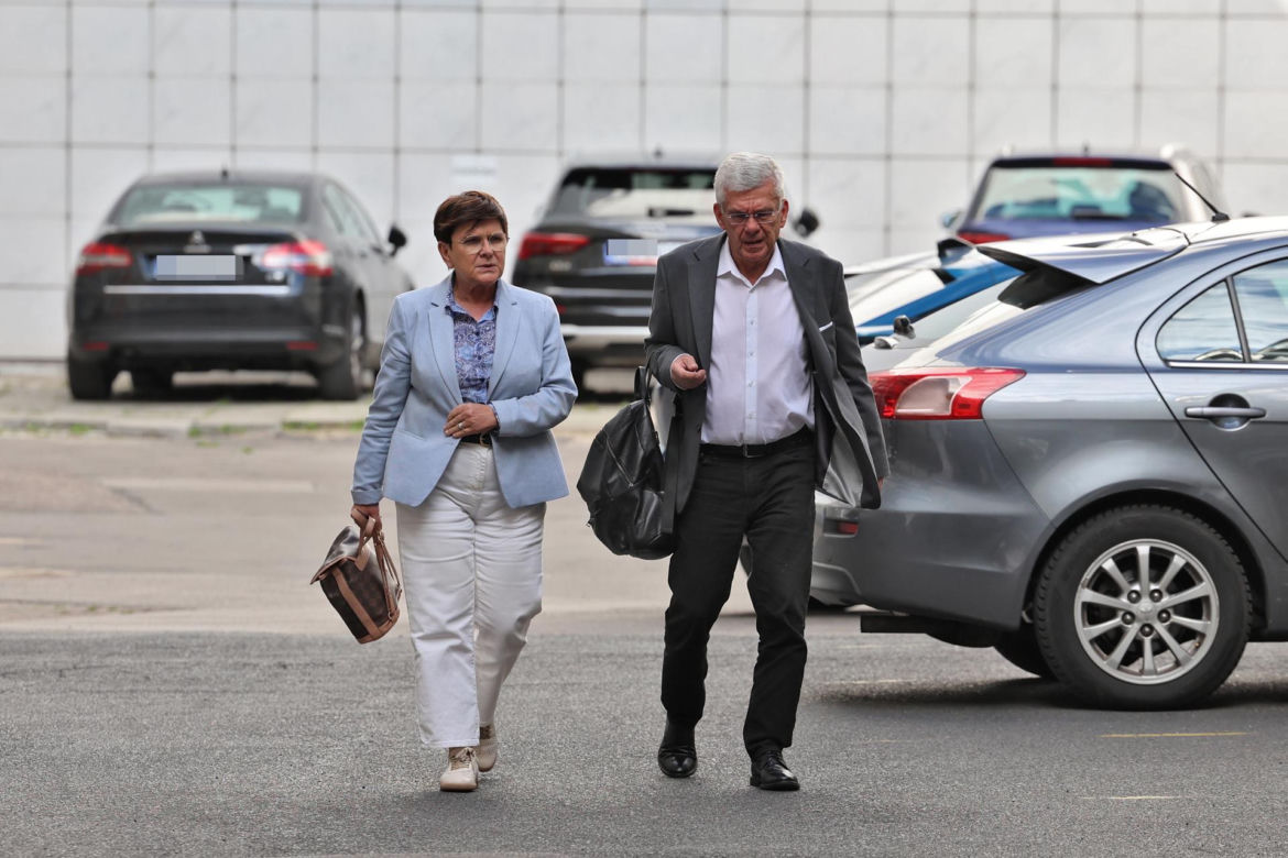 Komitet polityczny PiS po rozłamie w partii