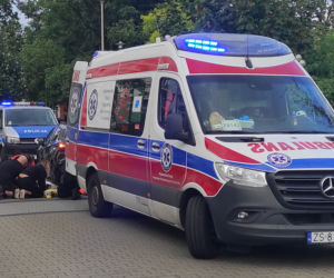 Wypadek na hulajnodze