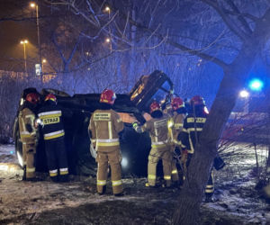 Samochód zsunął się z Mostu Gdańskiego