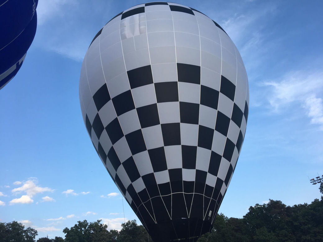 Fiesta balonowa na stadionie GKM-u Grudziądz