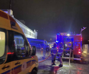 Pożar hotelu pracowniczego w Bydgoszczy! Kilka osób trafiło do szpitala