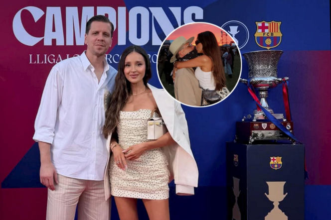 Wojciech Szczęsny z żoną w miłosnym uniesieniu na słynnym festiwalu! Nacieszyli się sobą na wakacjach