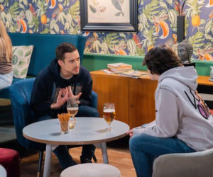 Pierwsza miłość, odcinek 4211. Florian (Michał Kurek), Filip (Dominik Smaruj)