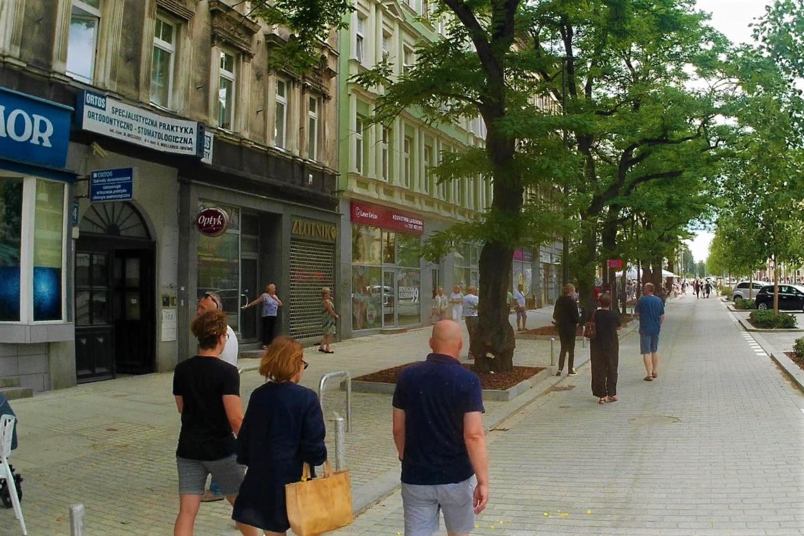 Otwarcie alei Wojska Polskiego