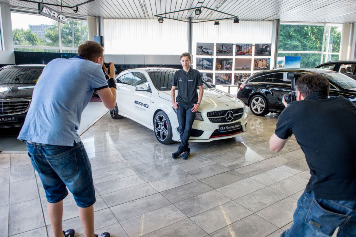 Mercedes CLA250 Shooting Brake Kamila Stocha