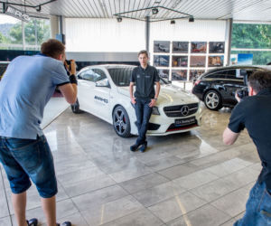 Mercedes CLA250 Shooting Brake Kamila Stocha