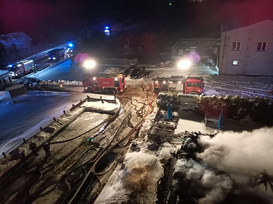Karczma koło Zamościa doszczętnie spłonęła. To w tej restauracji były Kuchenne Rewolucje!