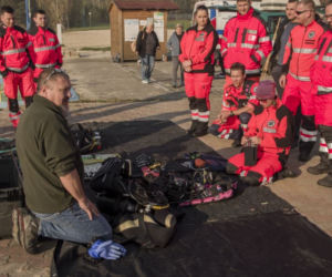 Płetwonurkowie szkolą... ratowników medycznych