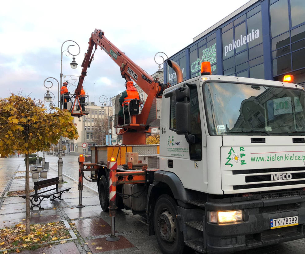 Świąteczne dekoracje ozdobią ulice w Kielcach