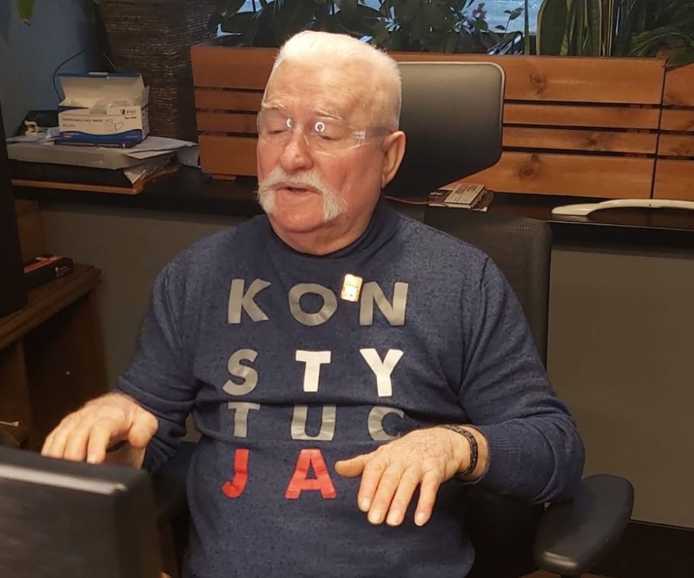 Lech Wałęsa zakażony koronawirusem. Nie czuję własnego ciała