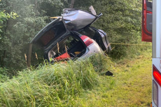 Potworny wypadek w Wesołej. Ciężarówka zmiażdżyła 70-latka