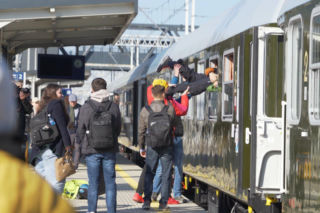 Odjazd pociągu Nieśpiesznego