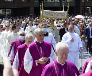 Procesja Bożego Ciała w Poznaniu 03.06.2021 