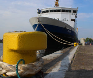 Wycieczkowiec m/v Gann w Szczecinie