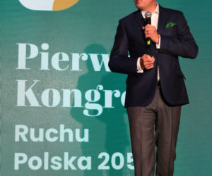 Szymon Hołownia.  I Kongres Ruchu Polska 2050