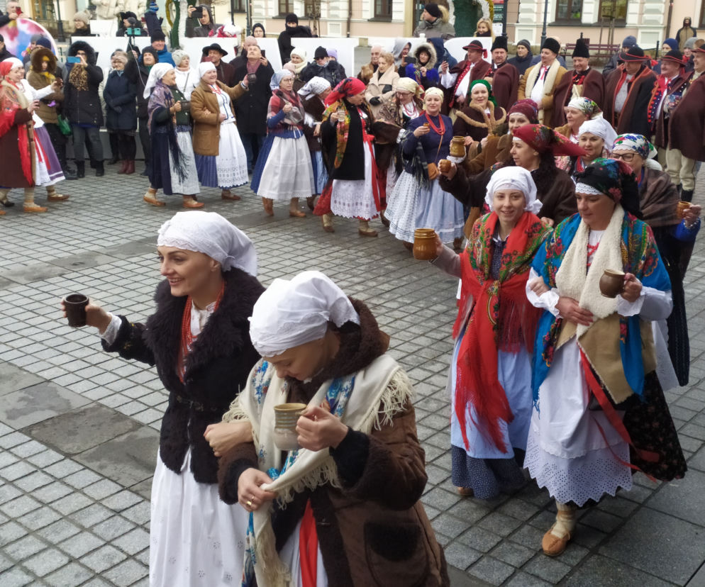 Bon na żywieckim rynku 