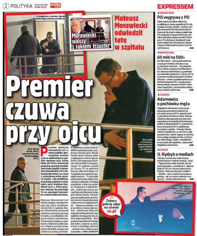 Rodzina modli się o Morawieckiego