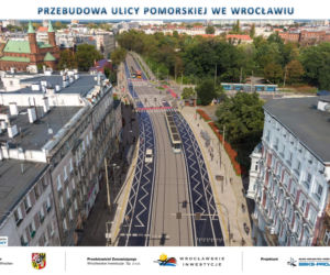 Przebudowa ulicy Pomorskiej we Wrocławiu powinna ruszyć już niedługo