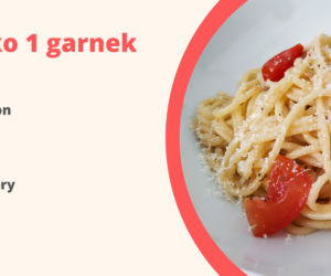Makaron z pomidorkami w 15 minut