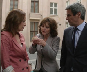 LEKARZE 2 sezon odc. 11 (odc. 24). Alicja (Magdalena Różczka), Krystyna Keller (Elżbieta Starostecka), Krzysztof Florczyk (Piotr Polk)