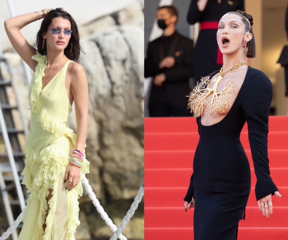 Bella Hadid na festiwalu w Cannes