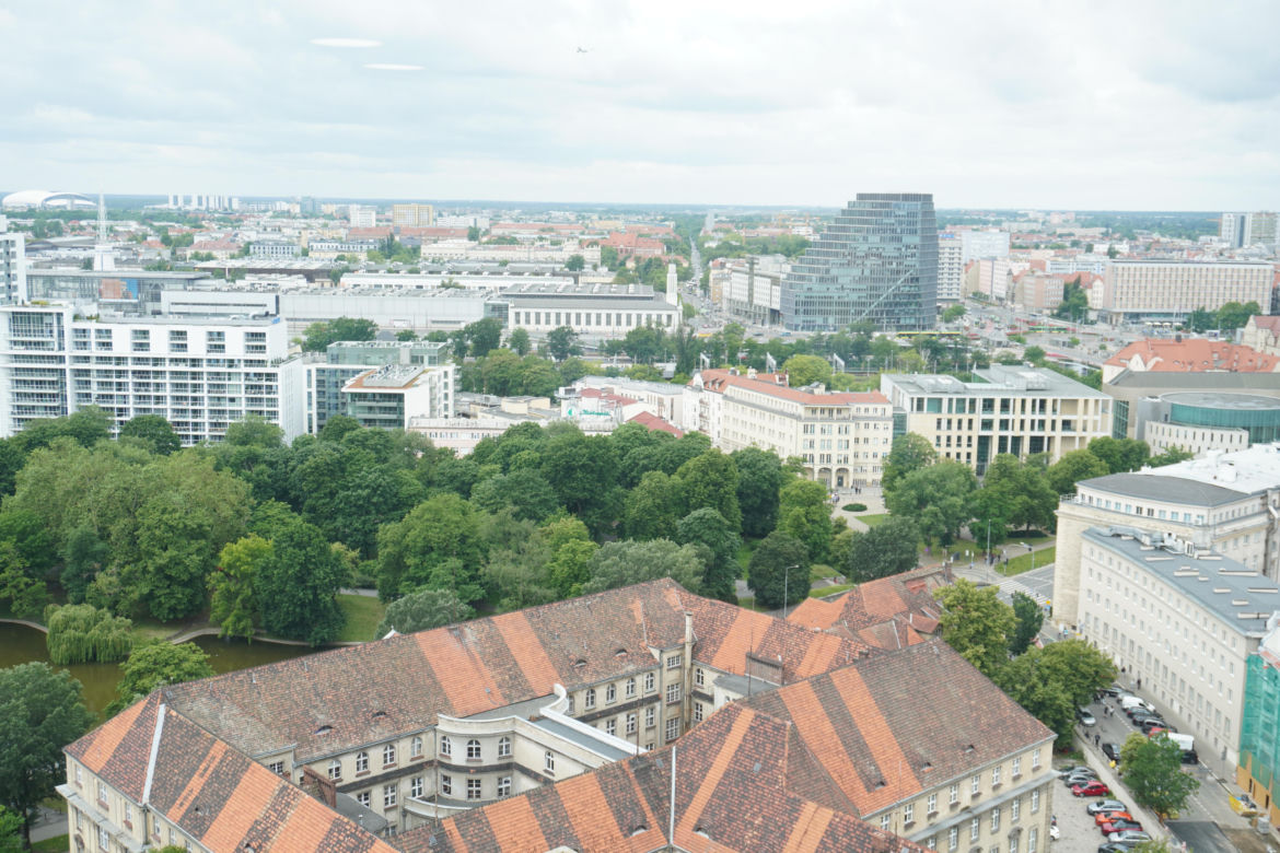 Otwarcie tarasu widokowego Collegium Altum 