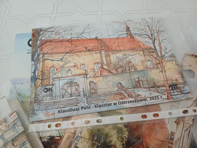 Kolorowe puzzle z Ostrzeszowem!