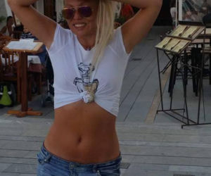 Monika Jarosińska na Ibizie