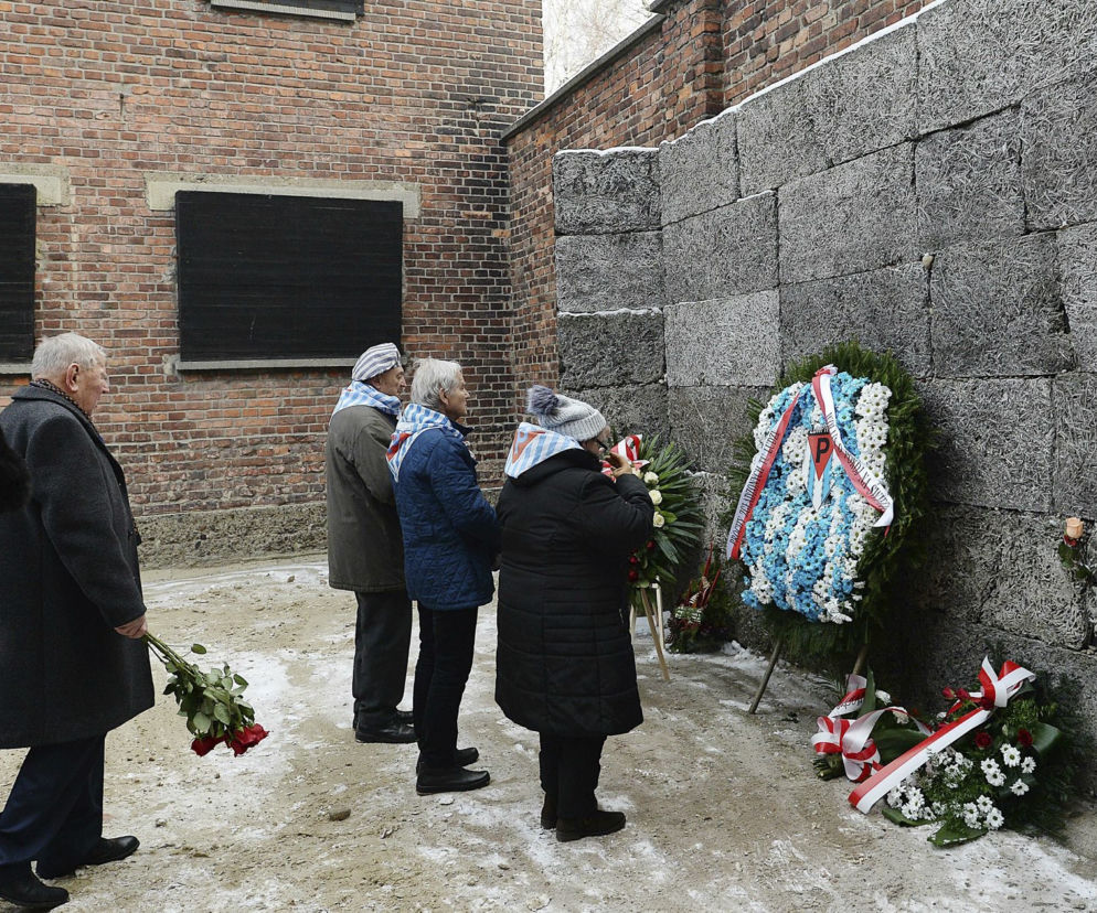 74. rocznica wyzwolenia niemieckiego nazistowskiego obozu koncentracyjnego i zaglady Auschwitz