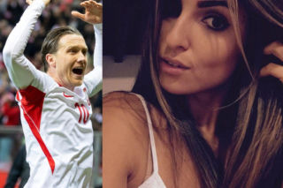 Piotr Zieliński i jego ŻONA Laura. Oto muza bohatera Polaków! [ZDJĘCIA]