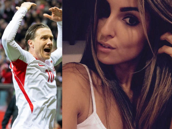 Piotr Zieliński i jego ŻONA Laura. Oto muza bohatera Polaków! [ZDJĘCIA]