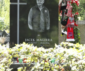 Nowy grób Jacka Magiery