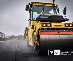 Pierwszy asfalt na Trasie Północnej