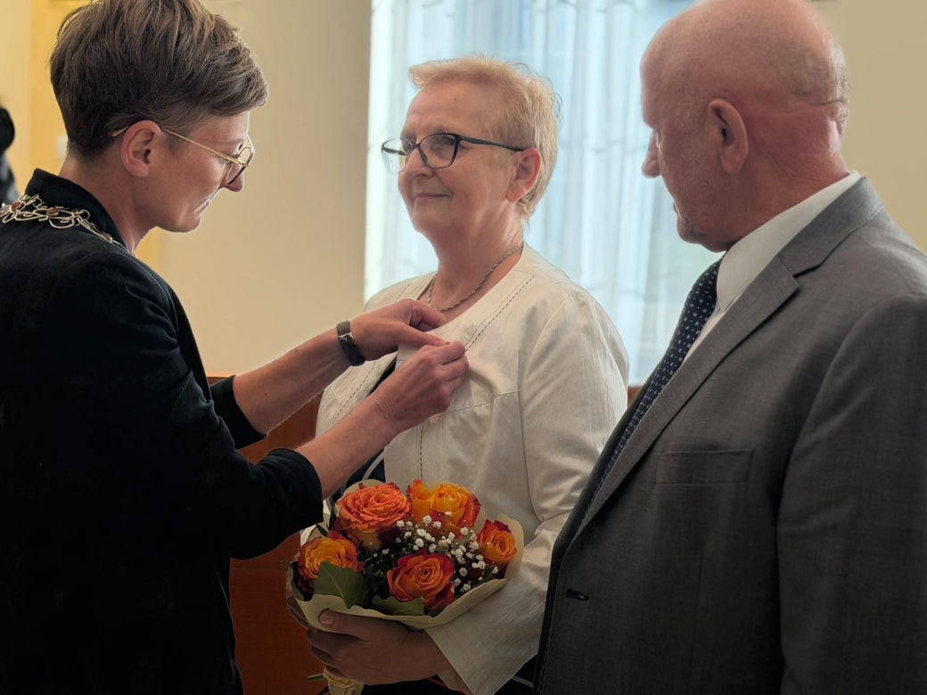 Wyjątkowe medale dla kieleckich jubilatów