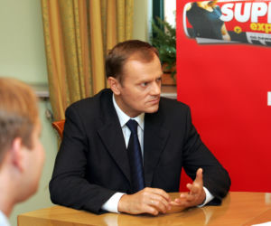 Donald Tusk, 2005r.
