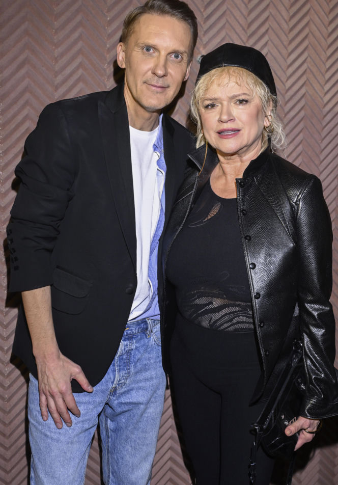 Gwiazdy na pokazie Mariusza Przybylskiego