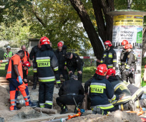 Akcja ratunkowa na terenie Uniwersytetu Warszawskiego