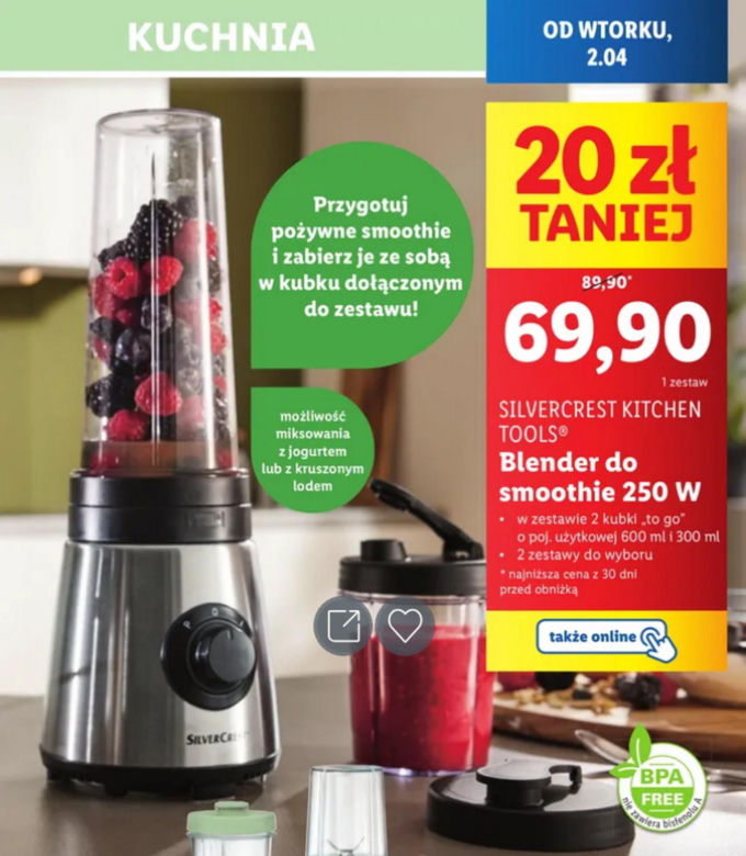 Wiosenne promocje w Lidlu