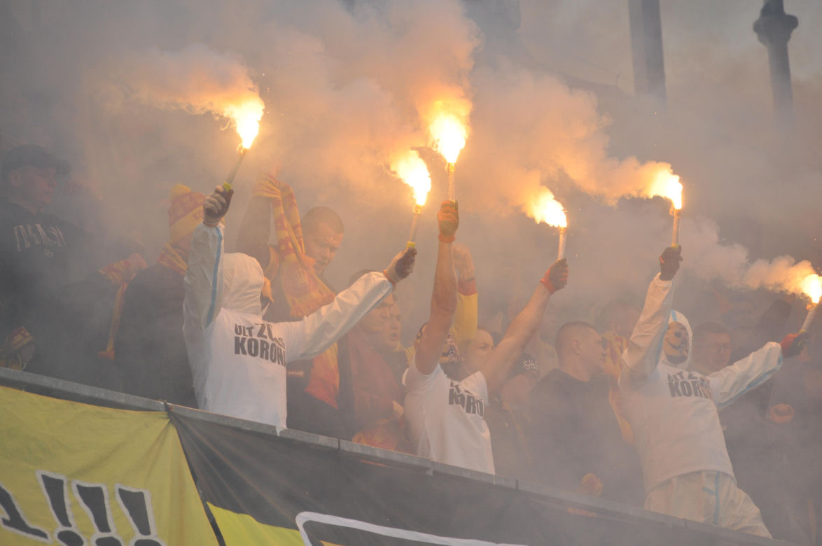 Korona Kielce - Pogoń Szczecin. Zobacz zdjęcia z trybun Suzuki Areny