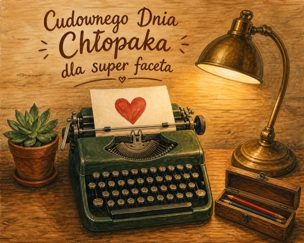 Kartka z życzeniami na Dzień Chłopaka