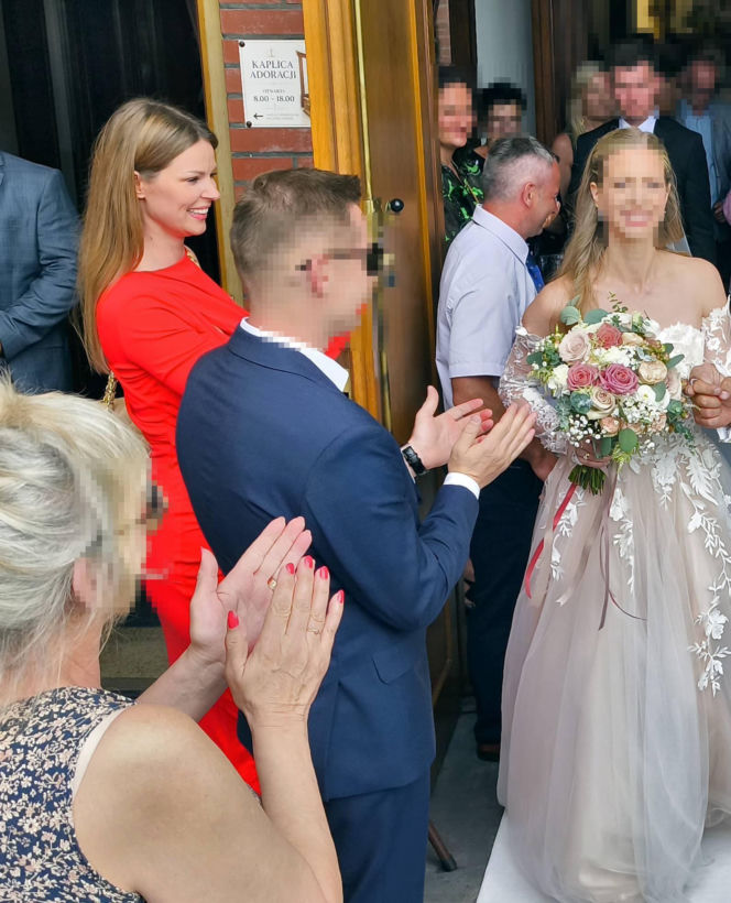 Małgorzata Tomaszewska pojawiła się na ślubie Rafała Brzozowskiego