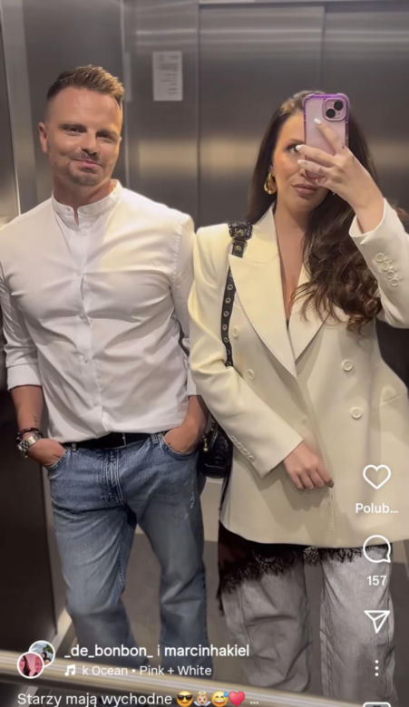 Marcin Hakiel i Dominika Serowska tworzą uroczą parę