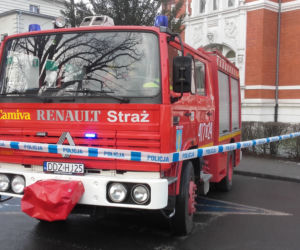 Ewakuacja w Dzierżoniowie