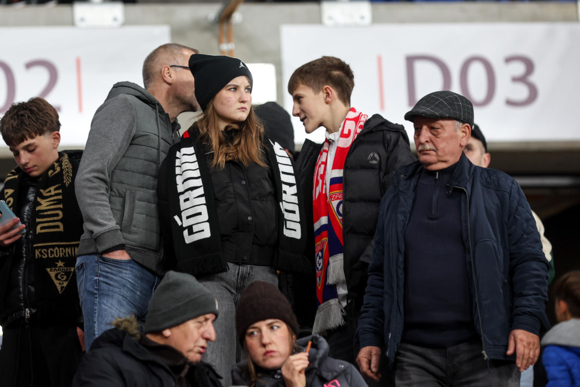 Górnik Zabrze - Legia Warszawa: Zdjęcia kibiców i zawodników z hitu 13. kolejki PKO BP Ekstraklasy