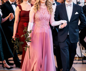 Studniówka siedleckiej Królówki 2026 - walc i polonez