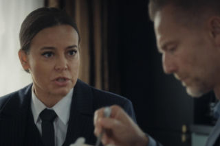 M jak miłość, odcinek 1912. Magda (Anna Mucha), Andrzej Budzyński (Krystian Wieczorek)