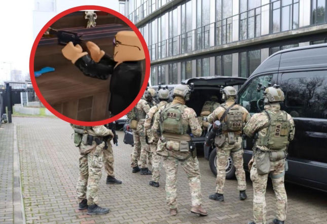 Stworzył makietę szkoły w Robloxie i trenował ataki! Policja znalazła w jego domu broń palną