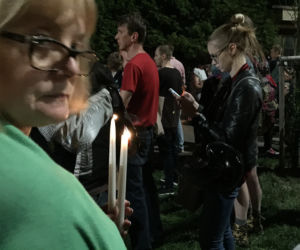 Protest przed domem Jarosława Kaczyńskiego, 22 lipca