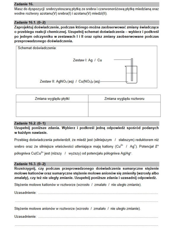 Matura próbna 2021: Co było na rozszerzonej CHEMII? Odpowiedzi i arkusze sprawdzisz TUTAJ